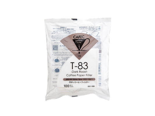 CAFEC | DARK ROAST COFFEE PAPER FILTERS (100PK)